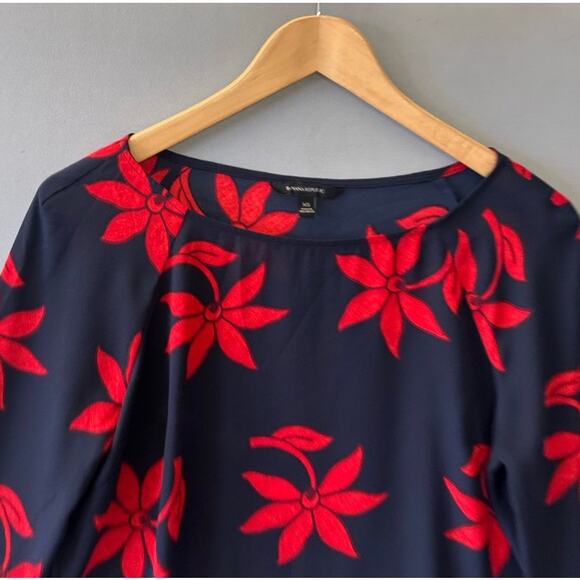 Flounce Sleeve Blouse- Size XS - Picture 3 of 4